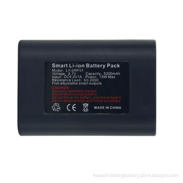 High Capacity Portable Heating / Heated Insoles Battery 3.7v 5200mah